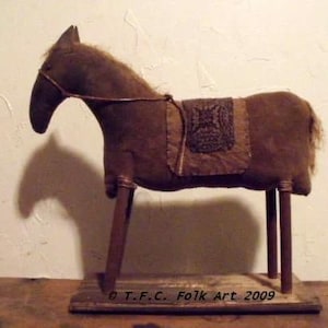 Olde Horsie Primitive Horse E-Pattern