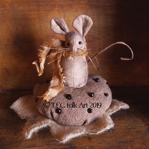 Sunflower and Daisy Flower Mouse E-Pattern