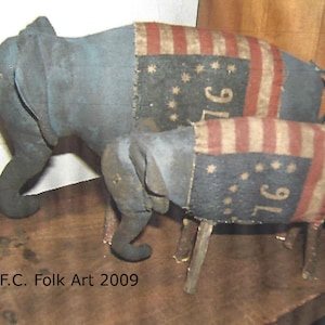 Americana Elephant E-Pattern