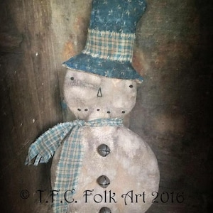 Jack Snowman E-Pattern