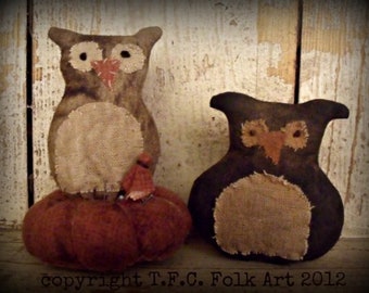 Primitive Owl E-Pattern