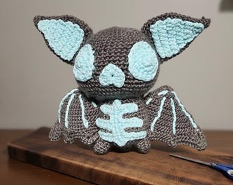 Crocheted Skeleton Bat