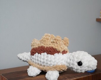 Crocheted Plush Smore Stegosaurus
