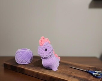 Crocheted Plush T-Rex