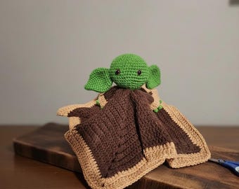 Crocheted Alien Lovey
