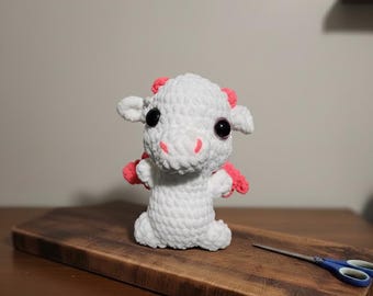 Crocheted Plush Derpy Dragon