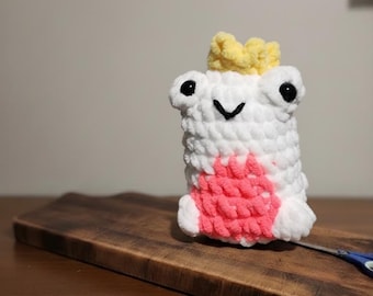 Crocheted Plush Frog
