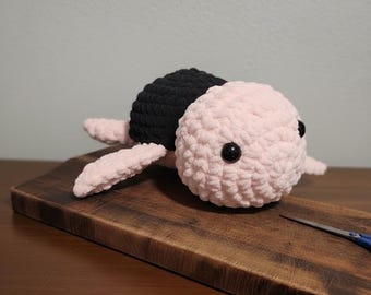 Crocheted Plush Turtle