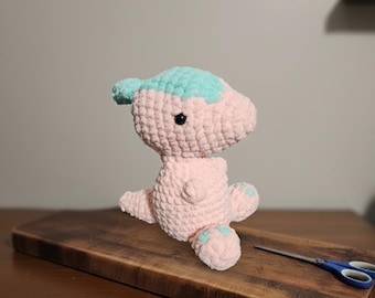 Crocheted Plush Parasaur