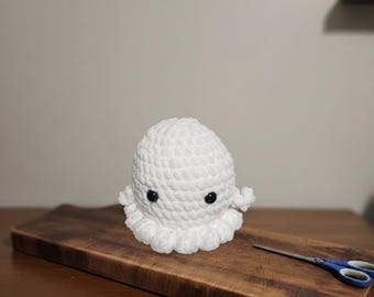 Crocheted Plush Ghost