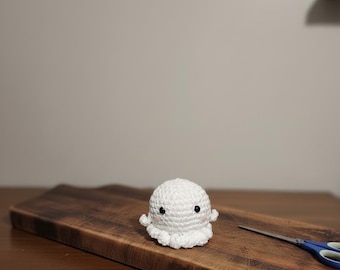 Crocheted Acrylic Ghost