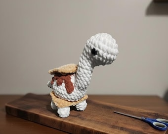 Crocheted Plush Smore Bronto