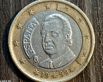 Moneta rara, Moneta da 1 Euro 1999 Spagna, 1 Euro Spagna 1999, Moneta da 1 Euro, Spagna 1999, Moneta da 1 Euro