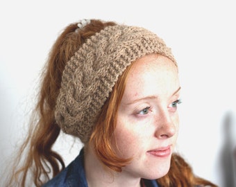 Knitting Pattern for Tess Head Wrap
