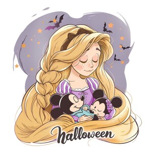 Princesses Halloween clipart bundle, Halloween png cut files for Cricut, Silhouette, princess png, Halloween png, Witches png, halloween png