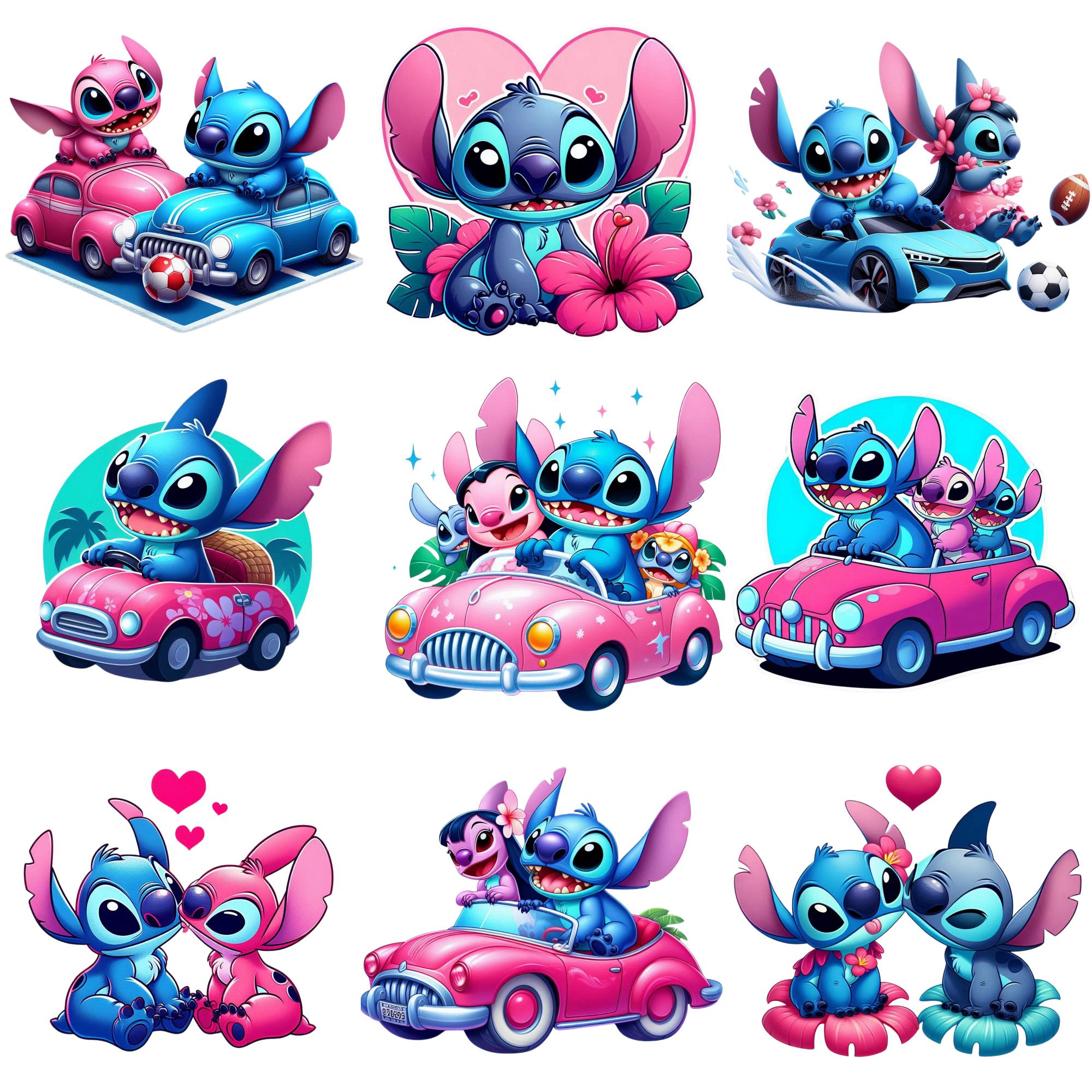 10 stitch png, Stitch and Angel png Bundle, Lilo Stitch png, Stitch Couple Png, Stitch Love Png, Angel png, Stitch With Angel Png,love png