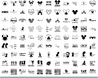 2026 Family Vacation SVG PNG Bundle, Mousehead Castle, Magical Kingdom Trip Designs (300 Files)