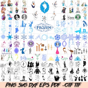 760+ FROZEN SVG Bundle, FROZEN Svg files for Cricut, Frozen Clipart, Princess Svg, Olaf Svg, Elsa Svg, Anna Svg, Elsa Png, Frozen Characters