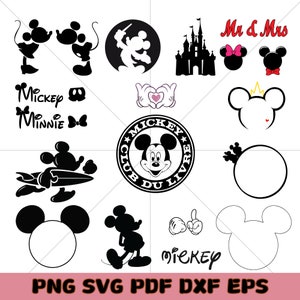 Mickey Mouse SVG Bundle Layered Head svg Birthday tshirt svg, Tumbler Mug svg files for Cricut, SVG Files For Cricut, For Silhouette
