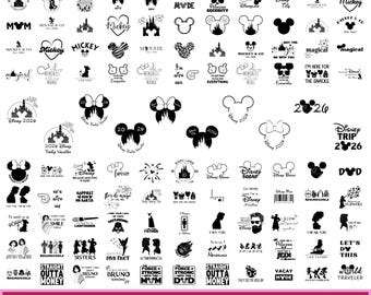 Family Trip 2026 SVG PNG Bundle, Magical Kingdom Designs (Digital Download)