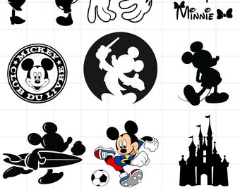 Mickey Mouse SVG Bundle Layered Head svg Birthday tshirt svg, Tumbler Mug svg files for Cricut, SVG Files For Cricut, For Silhouette,