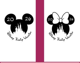 Family Trip 2026 SVG Design, Castle Ears Travel Graphic (Digital Download)