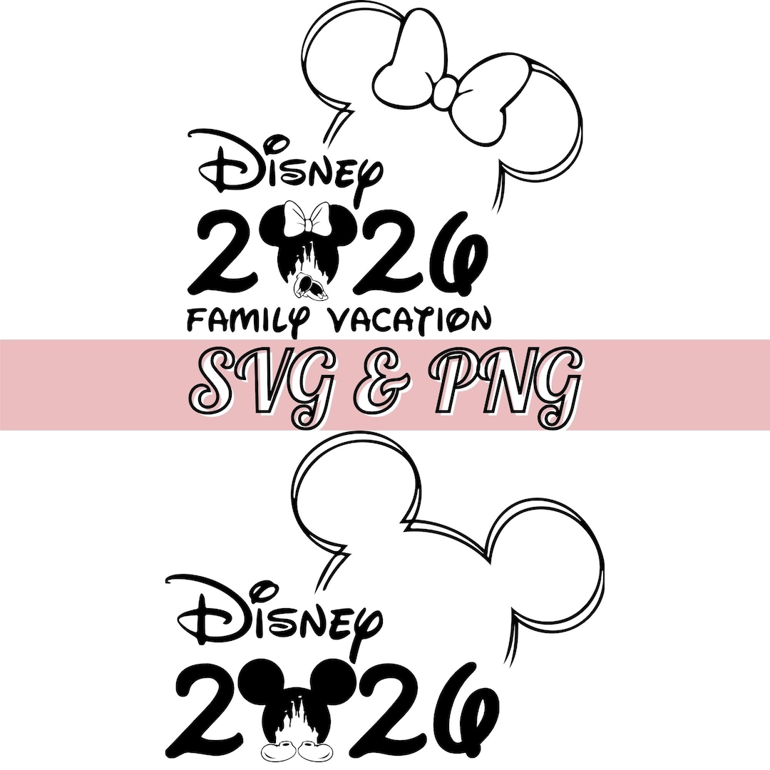 Magical Kingdom Family Trip 2026 SVG PNG, Vacation Design (instant ...