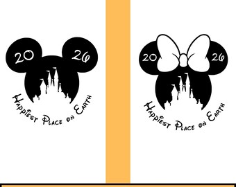Family Trip 2026 SVG PNG, Magical Castle Ears Design