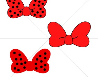 Mouse Head Svg, Minnie Mouse Head Svg, Bow Svg, Mouse Bow Svg, Minnie Mouse Clipart, T Shirt Svg, Sublimation Design, Png Cut Files Cricut
