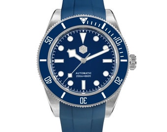 Retro Diving Watch Automatic Men's Watch Sapphire Luminous Watch