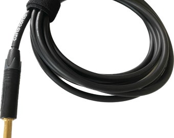 Curts Cords Mogami 10' Guitar Cable Gold Series with Neutrik Gold Plugs