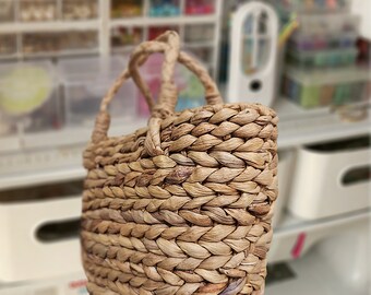 Personalized Straw handbag,with Name customization,FSB Basket