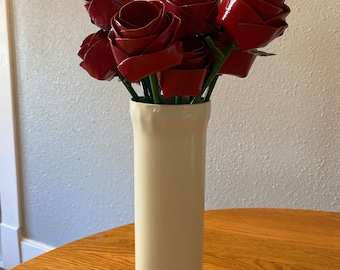 Rosas de metal