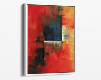 Art Prints, Canvas Prints, Red Art Prints, Red Paintings, Abstract Art, Wall Art, Wall Hangings, Original Painting, Gift Ideas