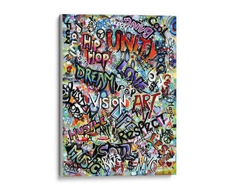 Giclee Fine Art Prints, Canvas Prints, Graffiti Art, Street Art, Pop Art, Abstract Painting, Wall Hangings, Wall Art, Gift Ideas, Colorful