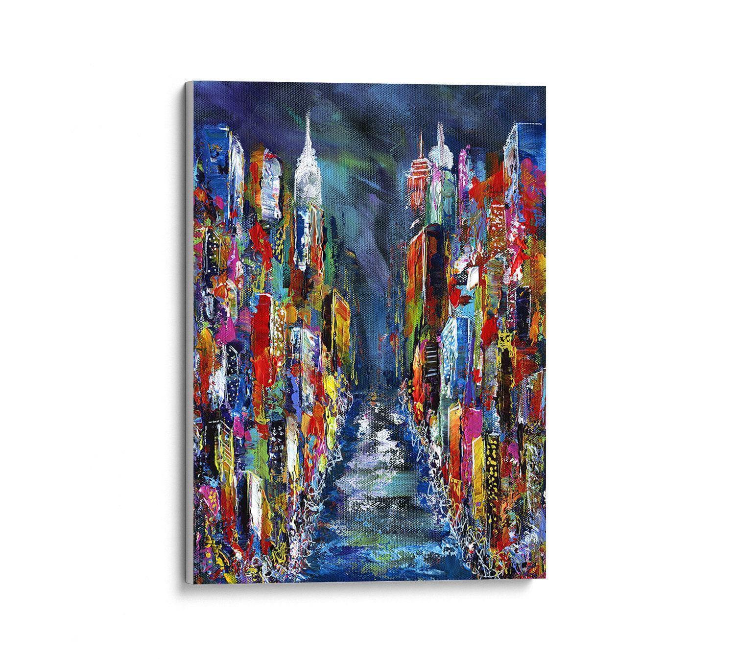 Art Prints, Canvas Prints, New York Cityscape, Skyline, Architecture, Wall Hangings, Wall Art, Home Decor, Colorful Prints, Large Art