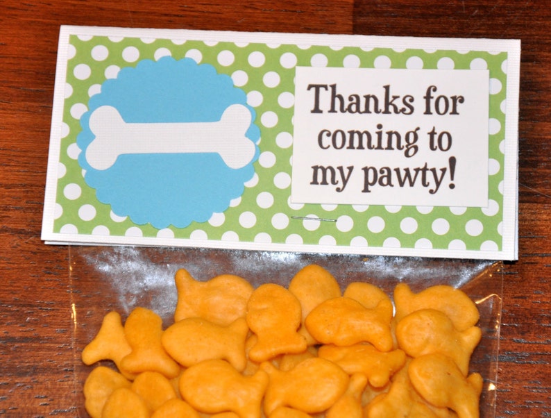 Puppy Treat Bags. Favor Bags. Dog Party.Puppy. Dog.Goodie Etsy