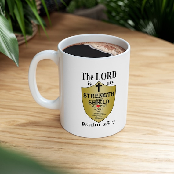 Inspirational Bible Verse Coffee Mug (11oz, 15oz)