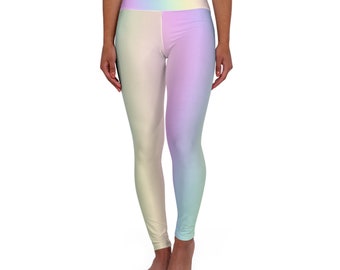 High Waisted Yoga Leggings (AOP)