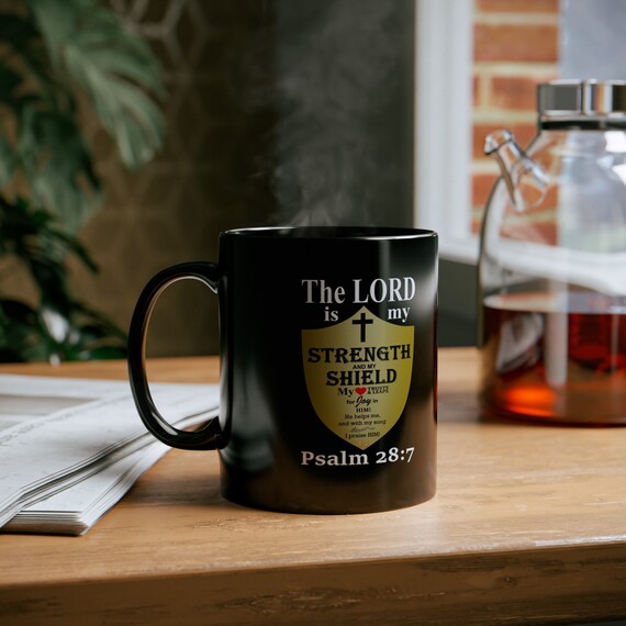 Inspirational Bible Verse Ceramic Coffee Mug (11oz)