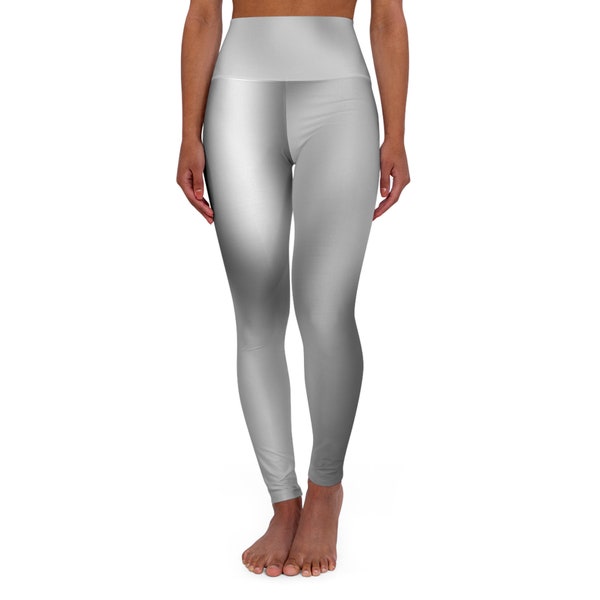 High Waisted Yoga Leggings (AOP)