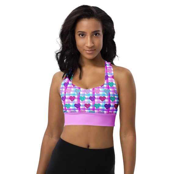 Recycled Longline Sports Bra