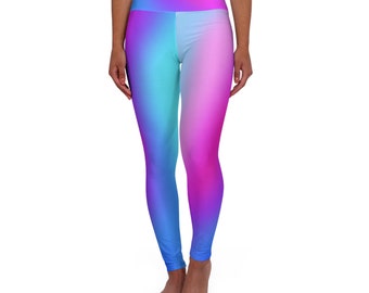 High Waisted Yoga Leggings (AOP)