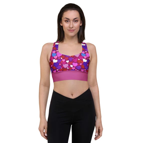 Recycled Longline Sports Bra