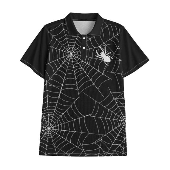 Spider Web Men's Polo Shirt
