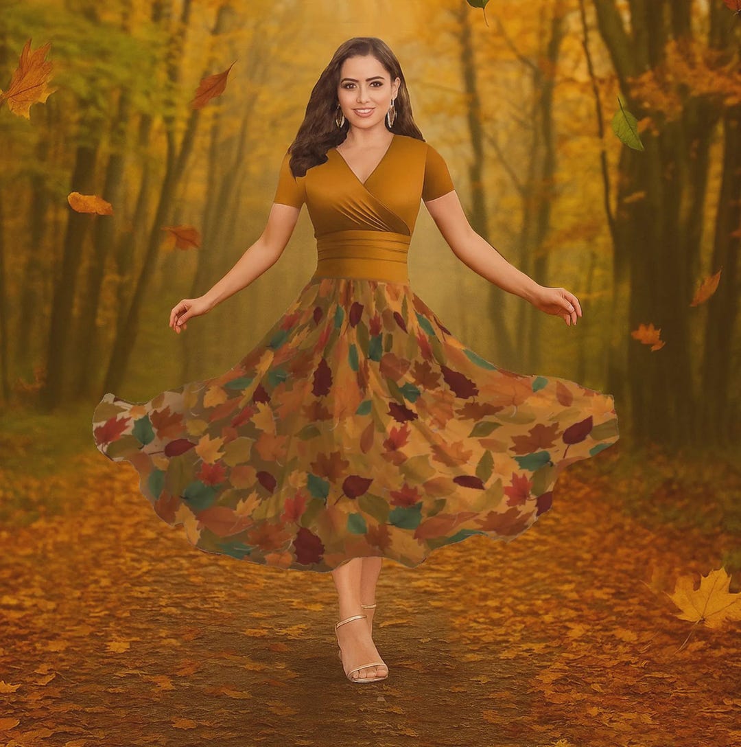 autumn brown dress Madonna Dress in Nutmeg Brown | Whimsically Feminine Timeless Twirly-Worthy Dresses & Hair Bows