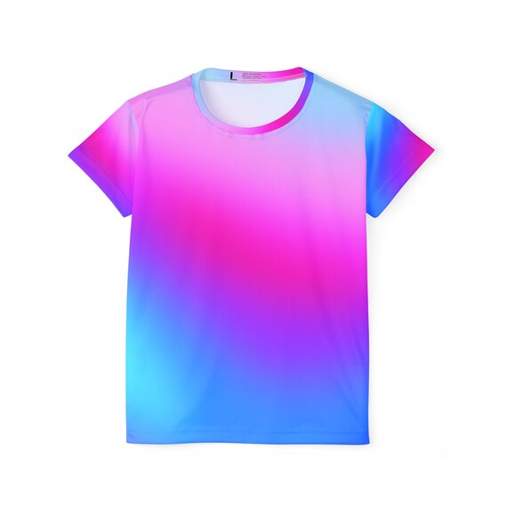 Womens Moisture-Wicking Jersey: Custom Graphic Print Tee