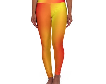 High Waisted Yoga Leggings (AOP)