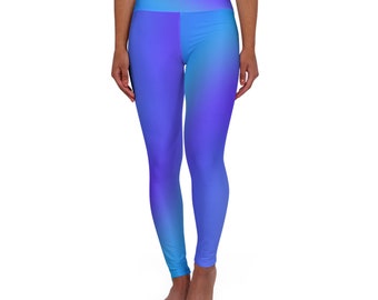 Leggings da yoga a vita alta (AOP)