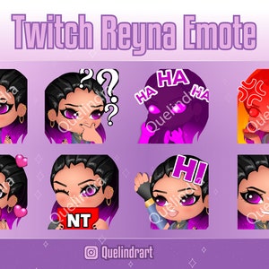 Valorant Reyna Chibi-emote